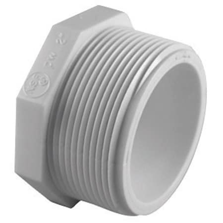 Homecare Products Schedule 40 4 in. MPT x 4 in. Dia. FPT PVC Plug HO1679064